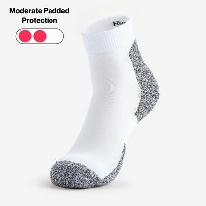Padded running socks sales